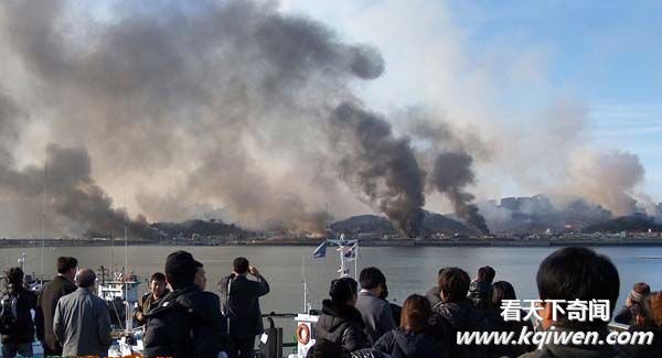 韩朝两国相互炮击录像曝光 互发280多枚炮弹 韩国进入最高警戒